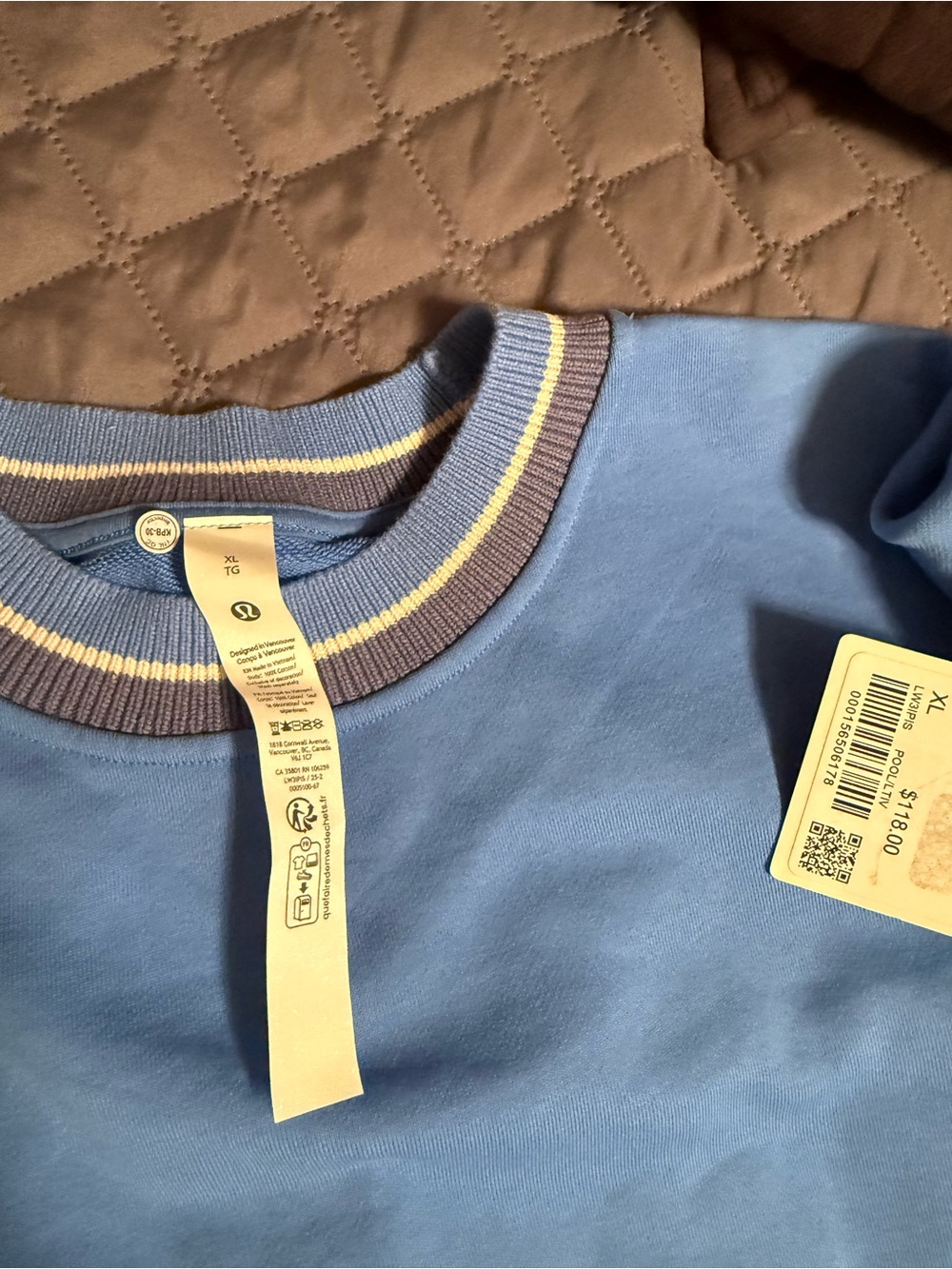 Lululemon Perfectly Oversized Ringer Crew - Picture 6 of 6